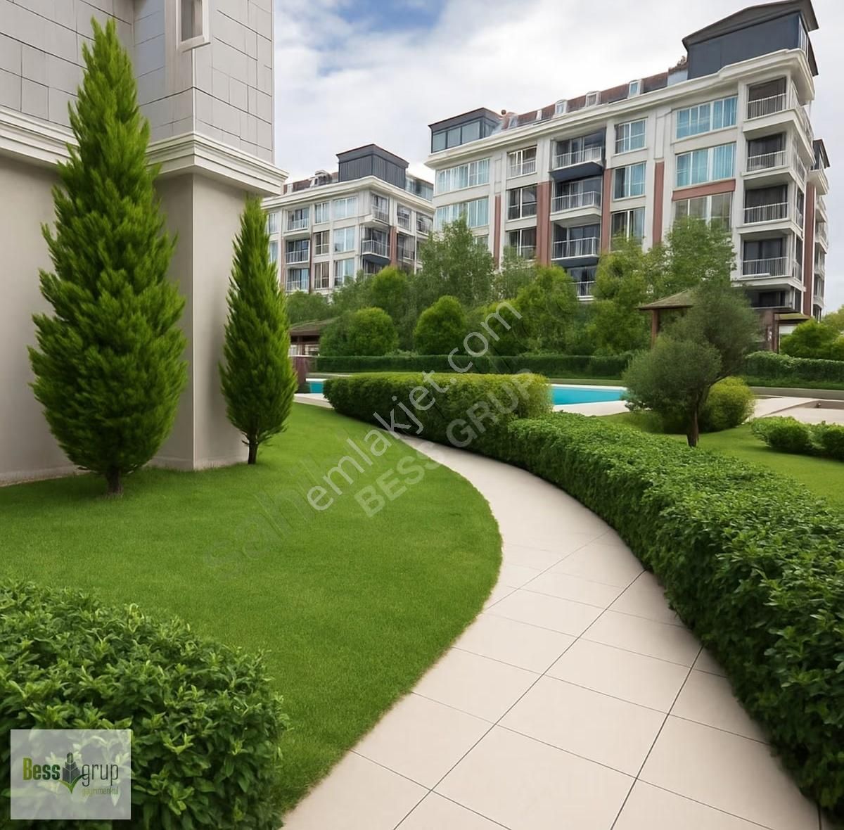 Beylikdüzü'nde Bess Grup Tan Havuzlu Site İçerisinde 2+1 Dublex - Görsel 23