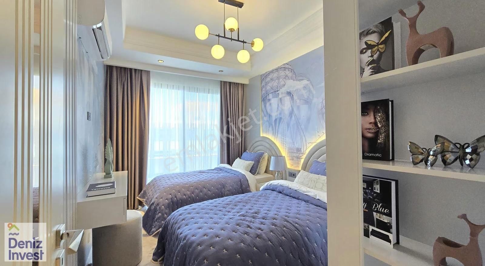 Alanya Türkler Azura World Rez 2+1:115m2 Lüxs Eşyalı Kiralık - Görsel 12