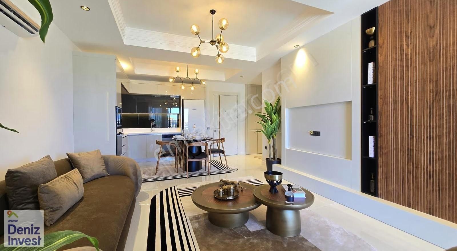 Alanya Türkler Azura World Rez 1+1:70m2 Lüxs Eşyalı Kiralık Dair - Görsel 12