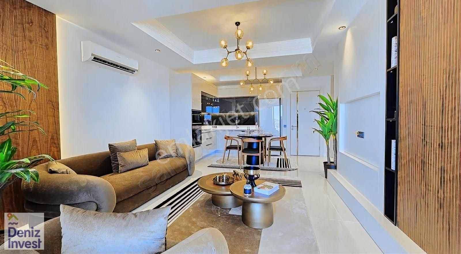 Alanya Türkler Azura World Rez 1+1:70m2 Lüxs Eşyalı Kiralık Dair - Görsel 20