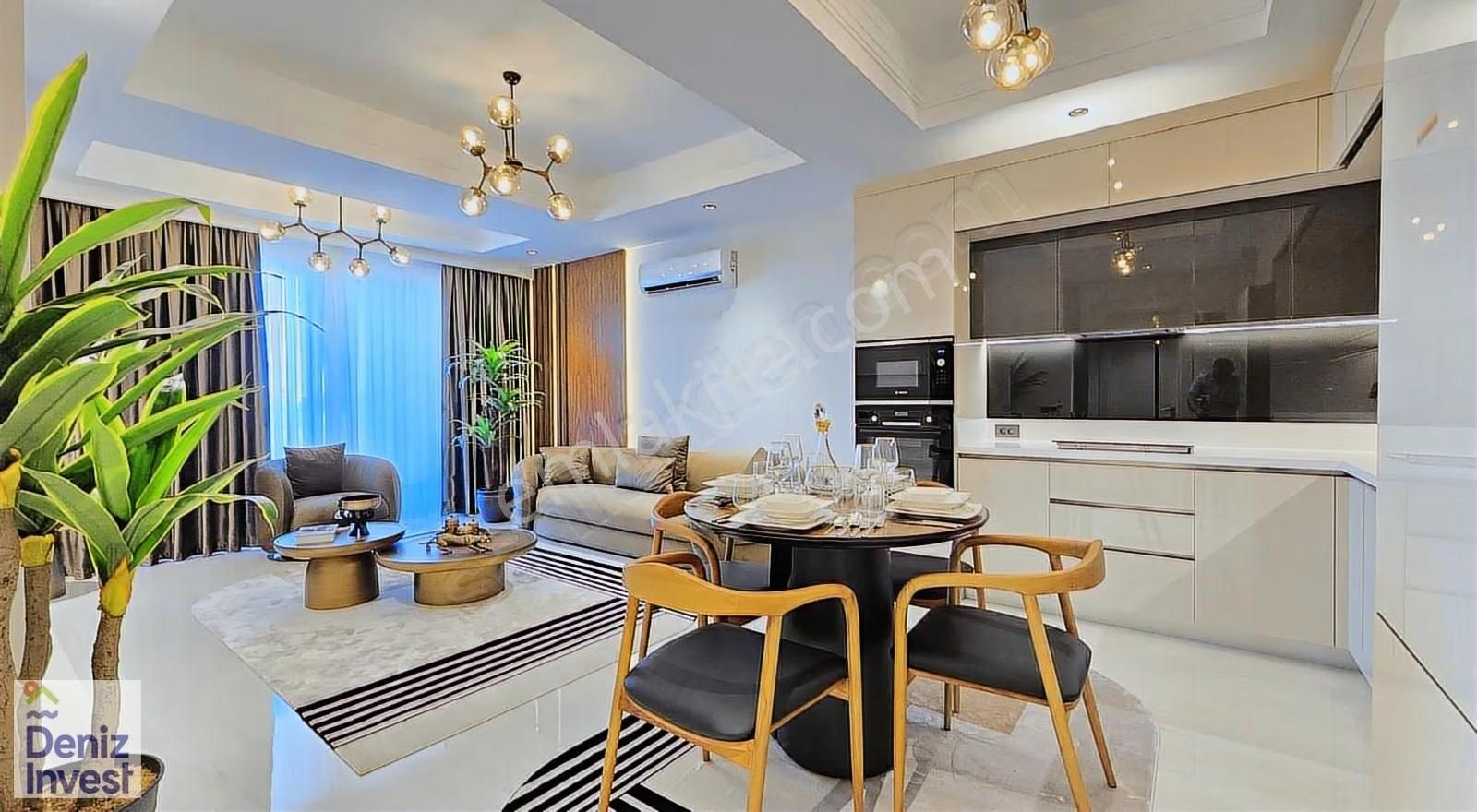 Alanya Türkler Azura World Rez 1+1:70m2 Lüxs Eşyalı Kiralık Dair - Görsel 11