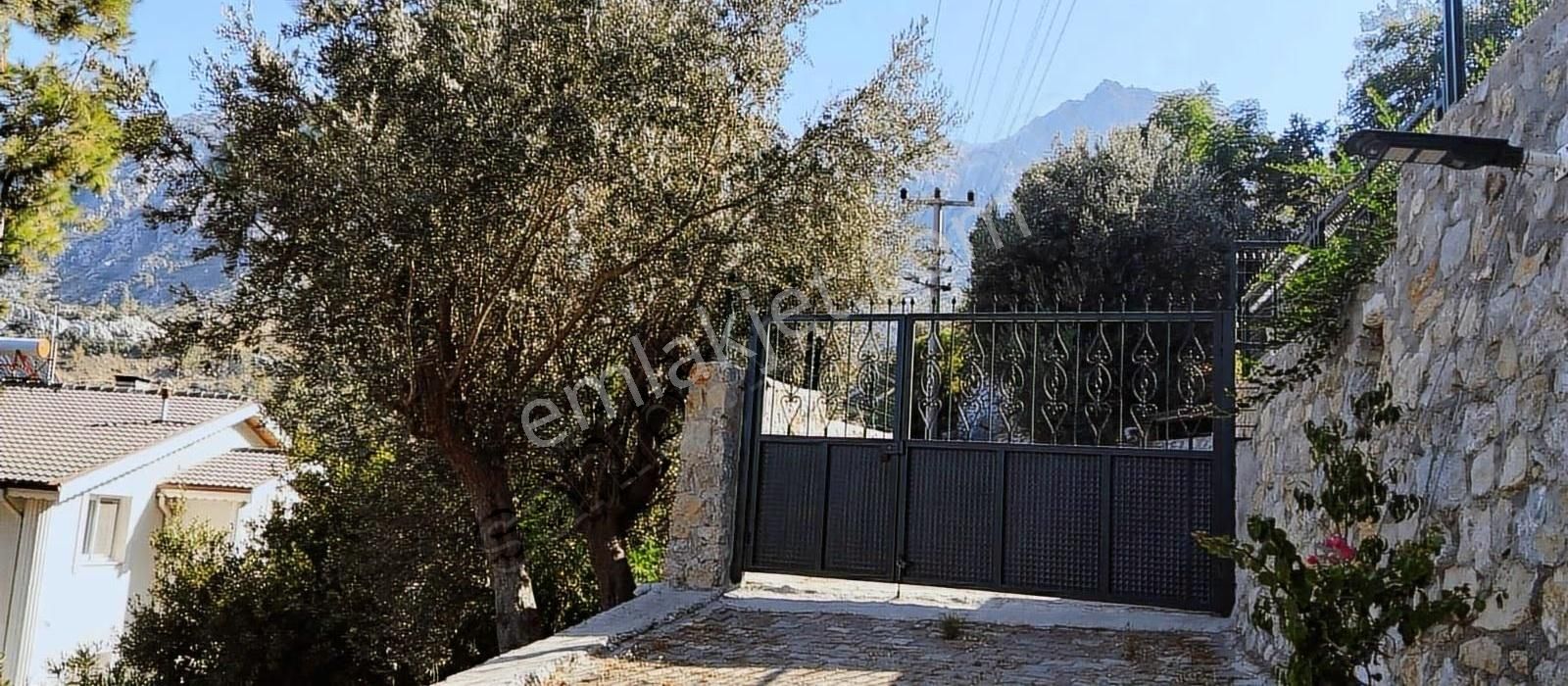 Marmaris Osmaniye Kumlubük Satılık Full Deniz Manzaralı Taş Ev - Görsel 7