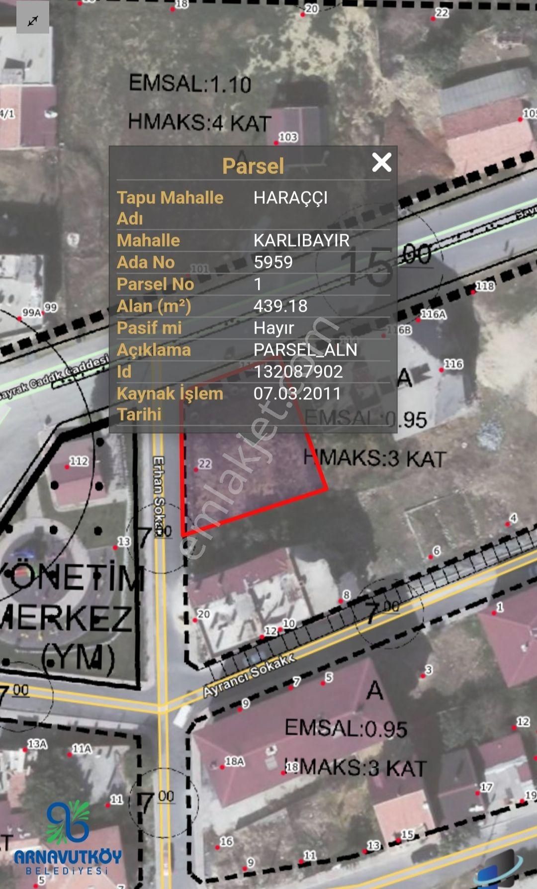 Şehri Emlaktan Arnavutköy Satılık Ticari Konut Arsa