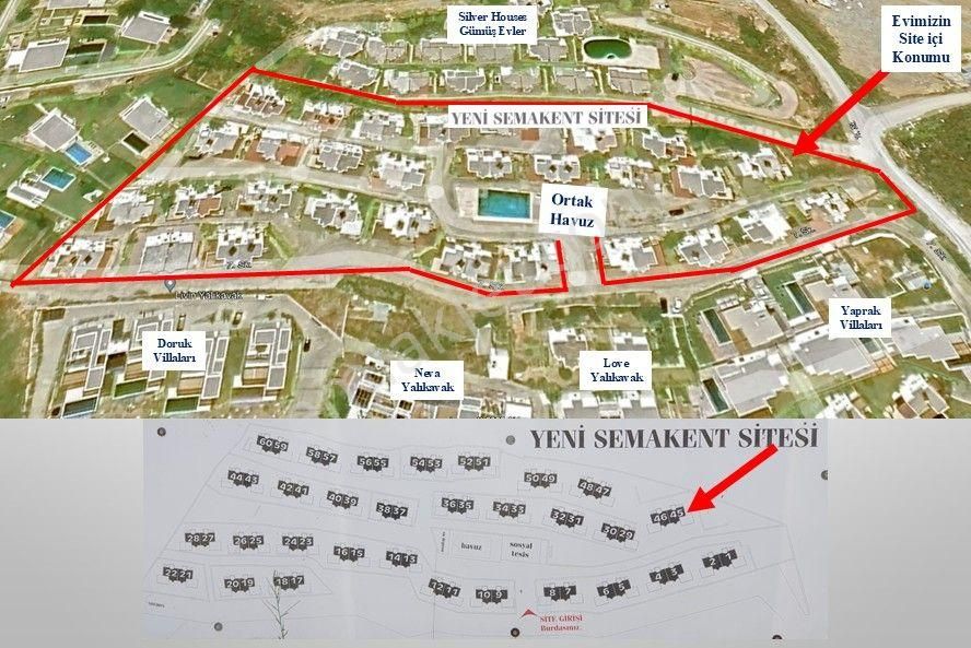Bodrum Geriş Yeni Semakent Sitesinde 2+1 + Deniz - Görsel 3