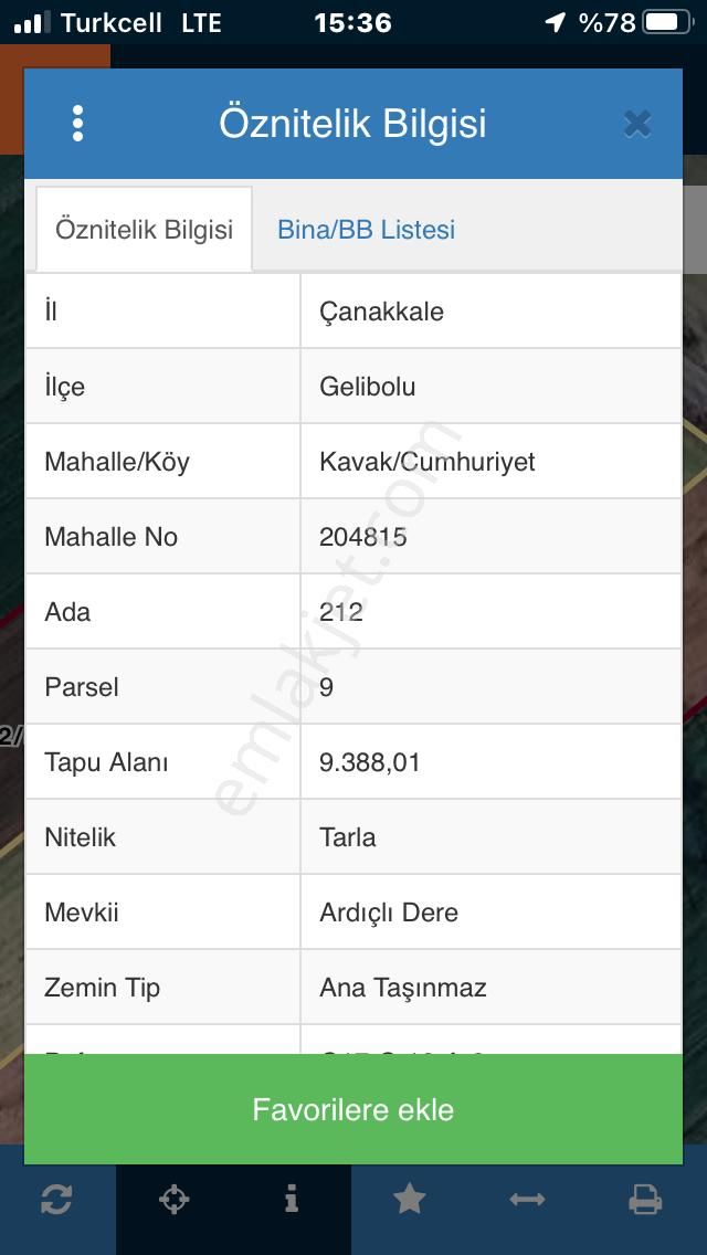 Şarköy De Işık Emlaktan Gelibolu Kavak Mah De 30200 M2 Üç Parca Tarla - Görsel 20