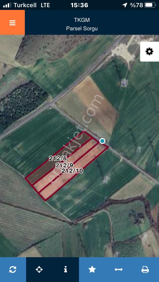 Şarköy De Işık Emlaktan Gelibolu Kavak Mah De 30200 M2 Üç Parca Tarla - Görsel 18