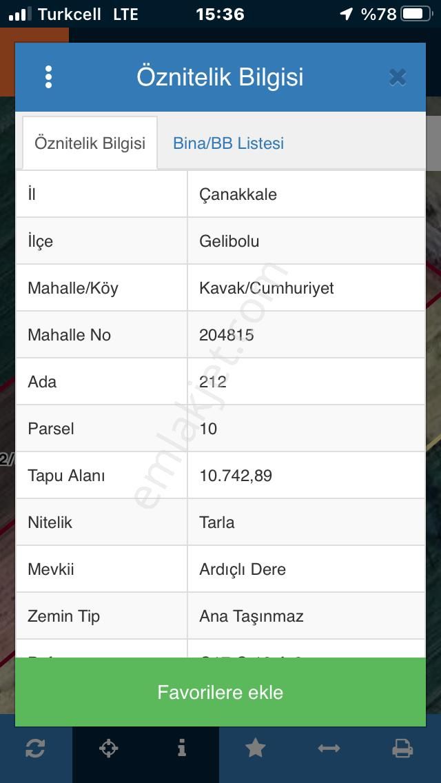 Şarköy De Işık Emlaktan Gelibolu Kavak Mah De 30200 M2 Üç Parca Tarla - Görsel 19