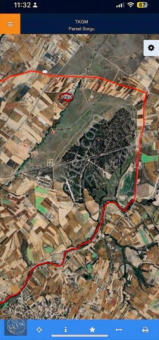 **kapaklı Karlı Mah.hazır Kurulu Çiftlik 9.000m² Meraya Cephe** - Görsel 13