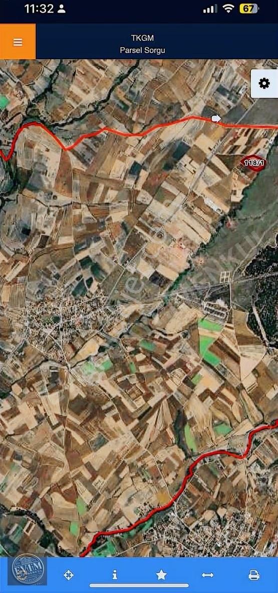 **kapaklı Karlı Mah.hazır Kurulu Çiftlik 9.000m² Meraya Cephe** - Görsel 8