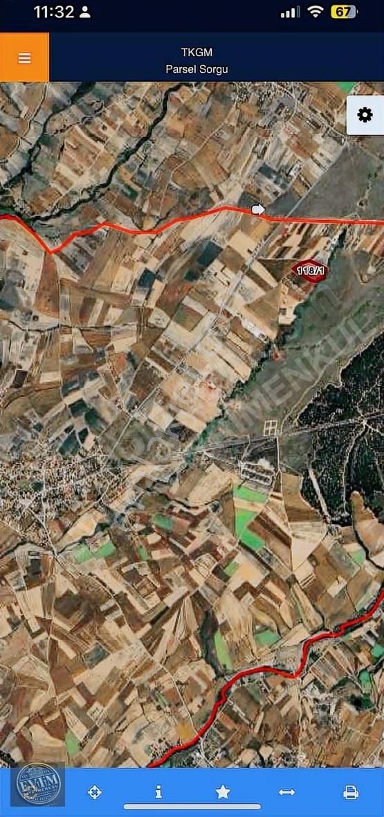 **kapaklı Karlı Mah.hazır Kurulu Çiftlik 9.000m² Meraya Cephe** - Görsel 2