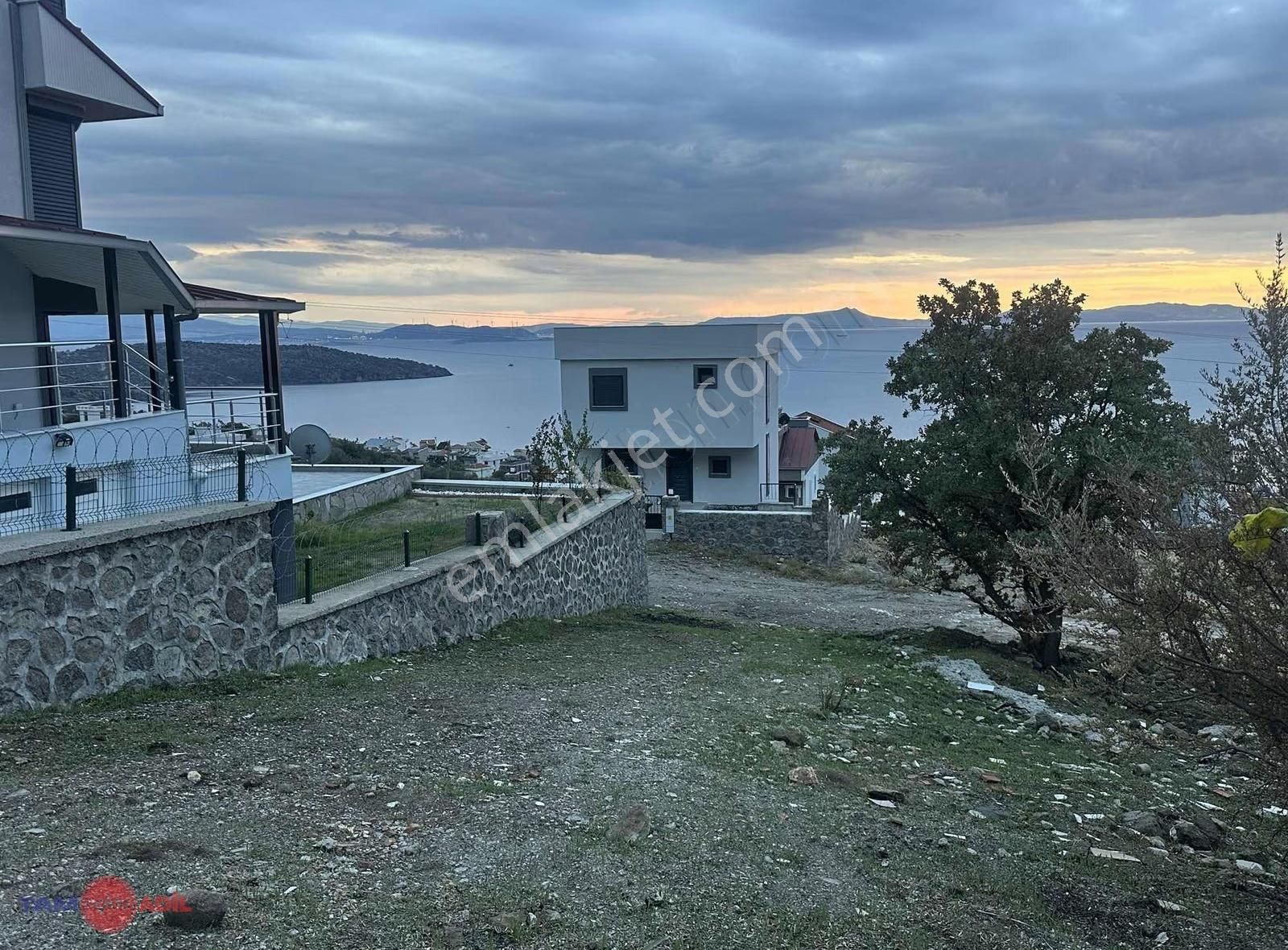 Çandarlı Deniz Ve Adalar Manzaralı 350 M2 Villa İmarlı Arsa - Görsel 8
