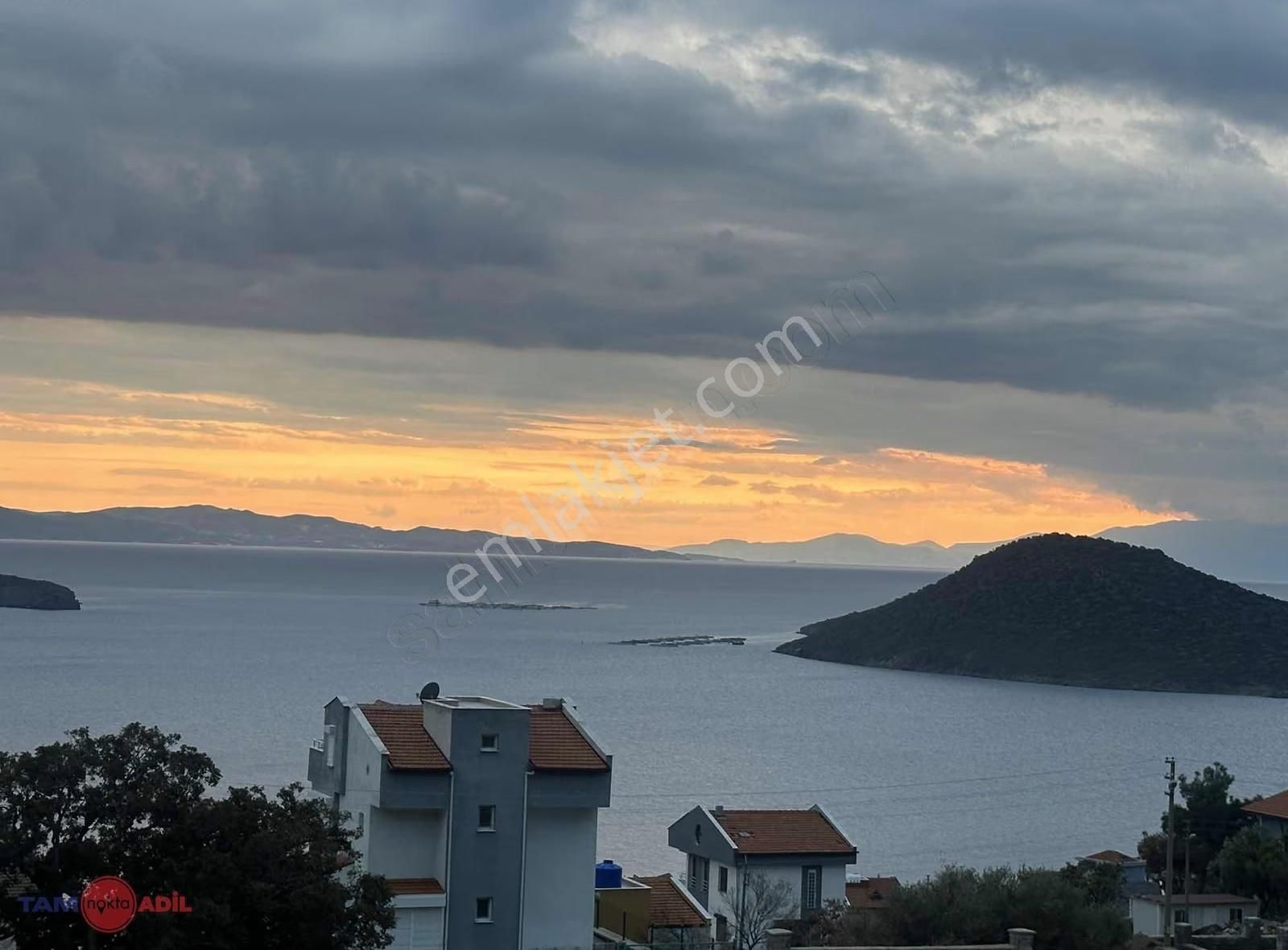 Çandarlı Deniz Ve Adalar Manzaralı 350 M2 Villa İmarlı Arsa - Görsel 14