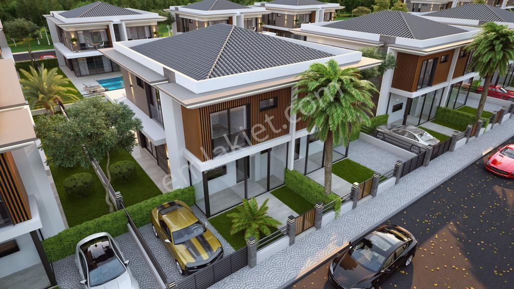 Kuşadası Davutlar'da Projeden 3+1 Özel Havuzlu Satılık Villalar - Görsel 20