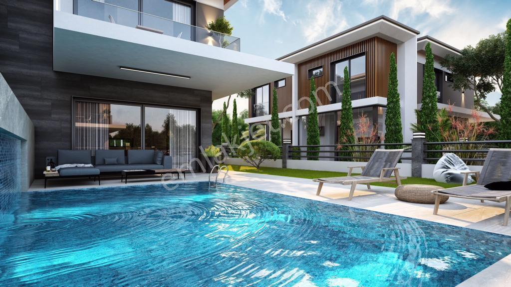 Kuşadası Davutlar'da Projeden 3+1 Özel Havuzlu Satılık Villalar - Görsel 16