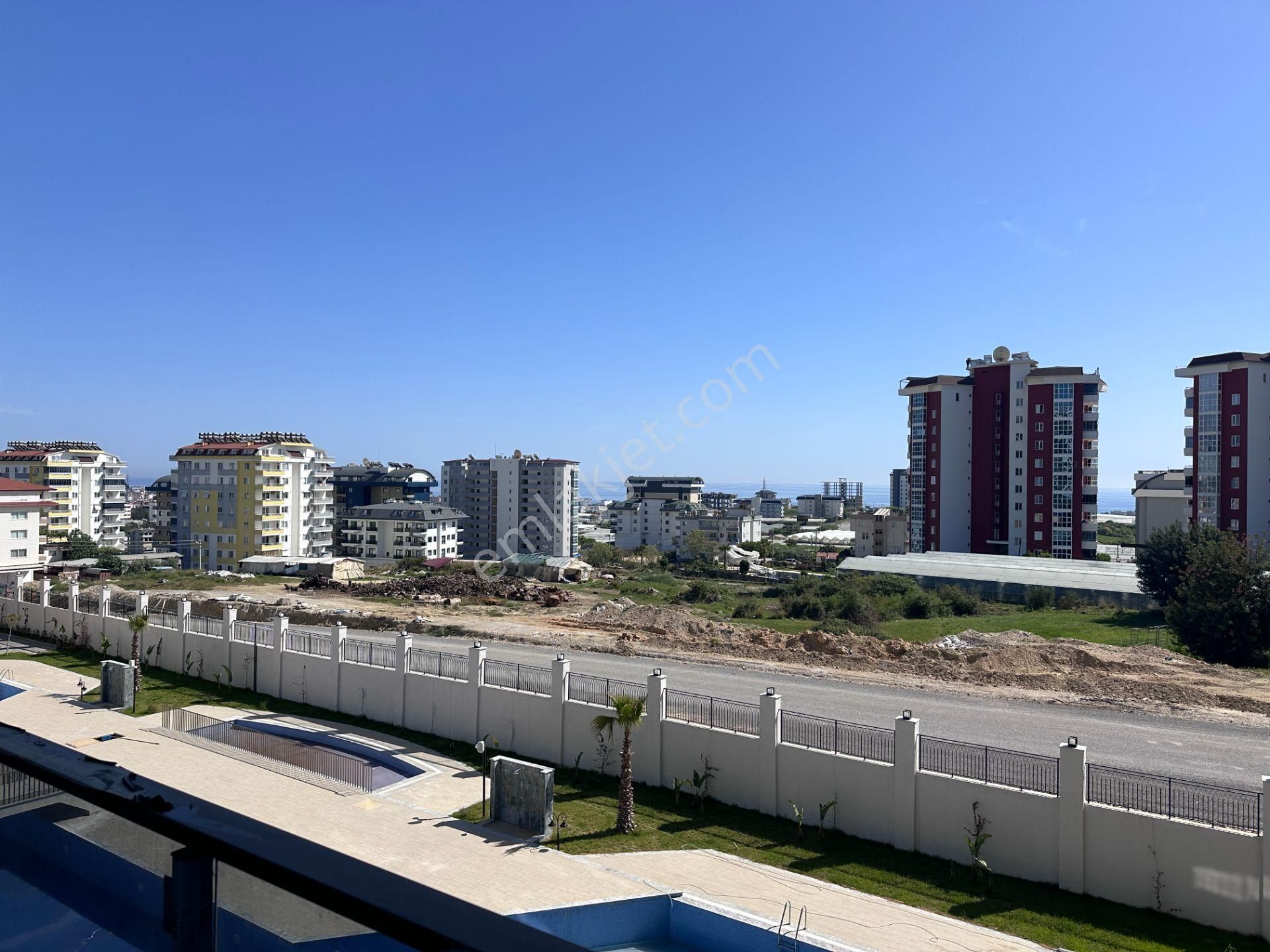 Payallar Faralya Residance 1+1 60 M2 4.kat Güney Cephe Deniz Manzaralı - Görsel 20