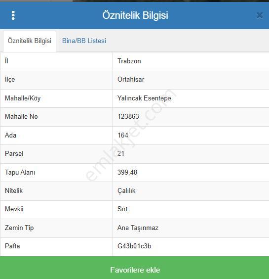 Trabzon Yalıncak'ta Satılık Arsa - Görsel 6