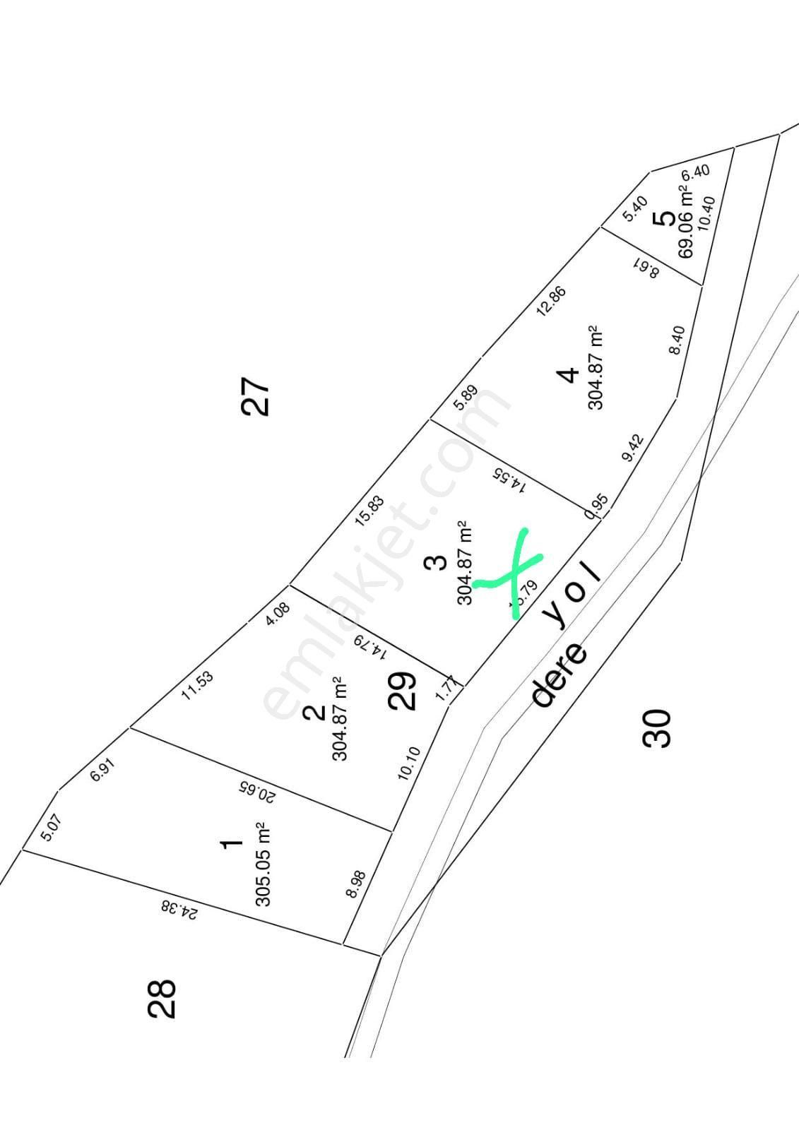 Sahibinden Çatalca Kalfa Mah 304 M2 Muvaffakatlı Satılık Hisse - Görsel 6