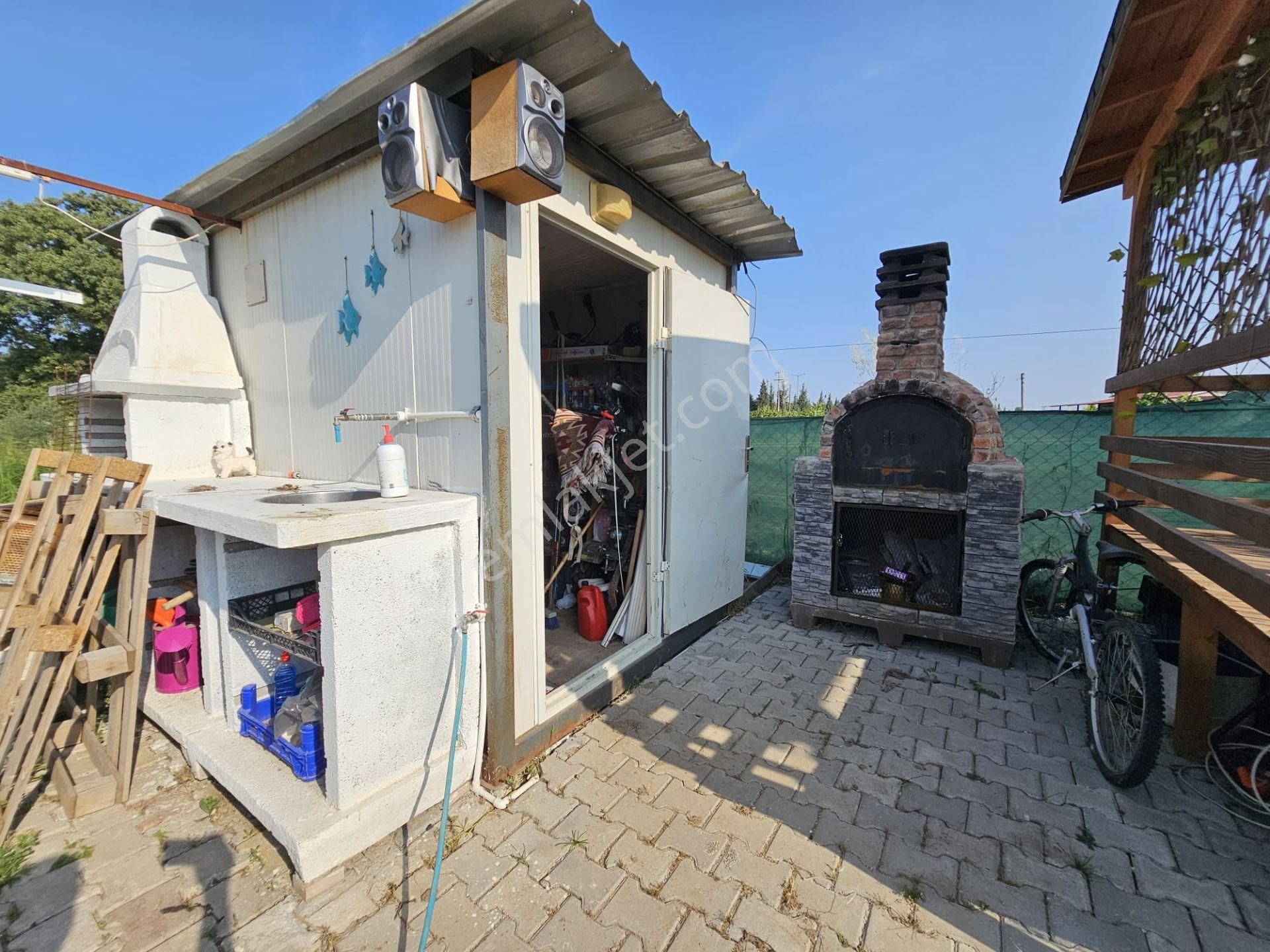 Acill Buca Karacağaç Mevki 1.665m2 İçerisinde Prefabrik Ev 'li Satılık Bahçe - Görsel 9
