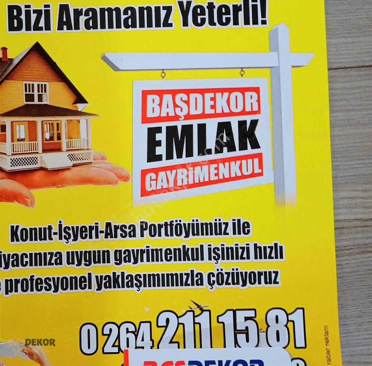Başdekor Gayrimenkul'den Satılık 1+0 Satılık Stüdyo