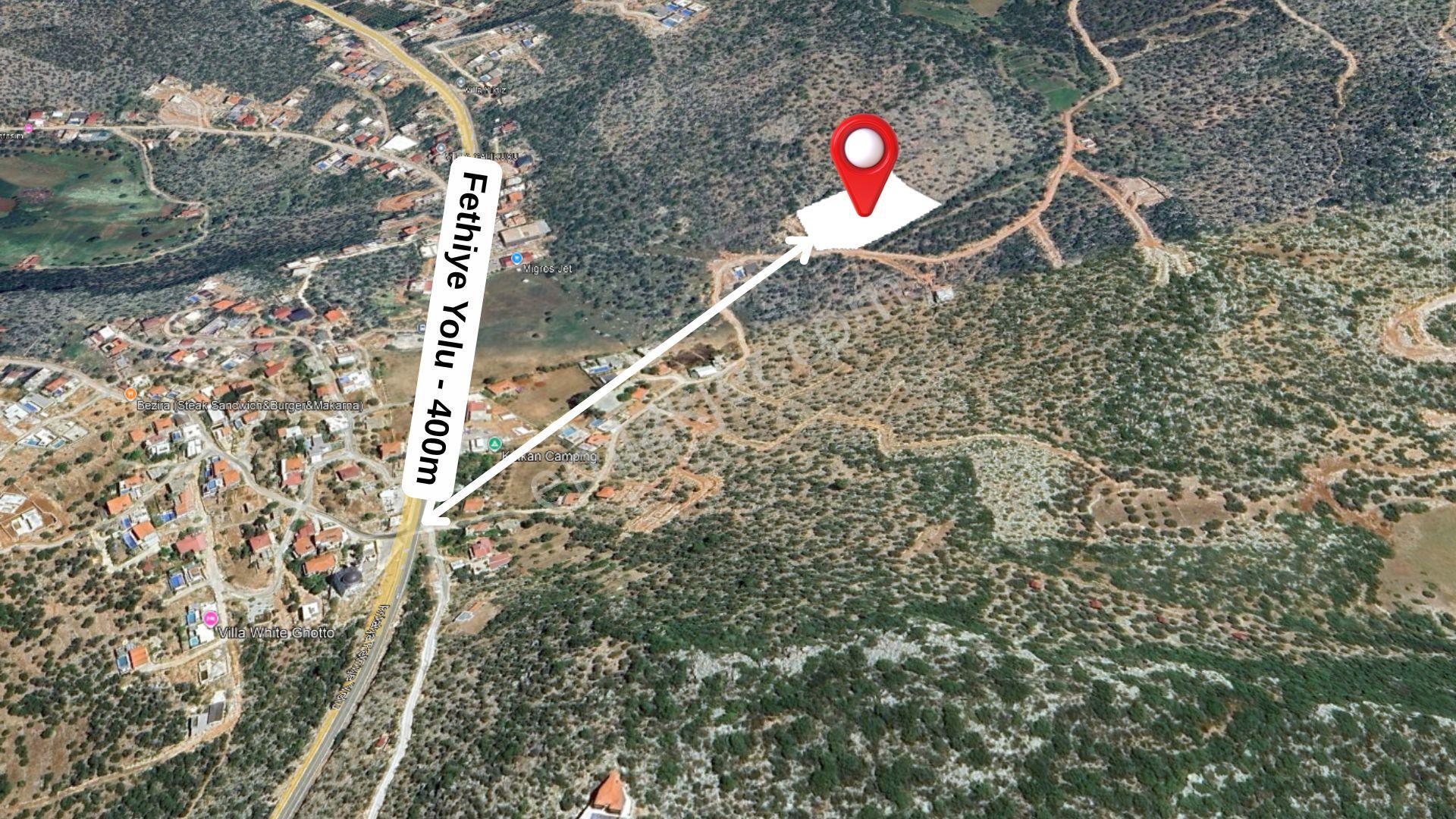 Antalya-kaş-bezirgan-satılık Arazi-tek Tapu-kaputaş Plajına 2 Km-yolu, Elek Ve Suyu Var - Görsel 5