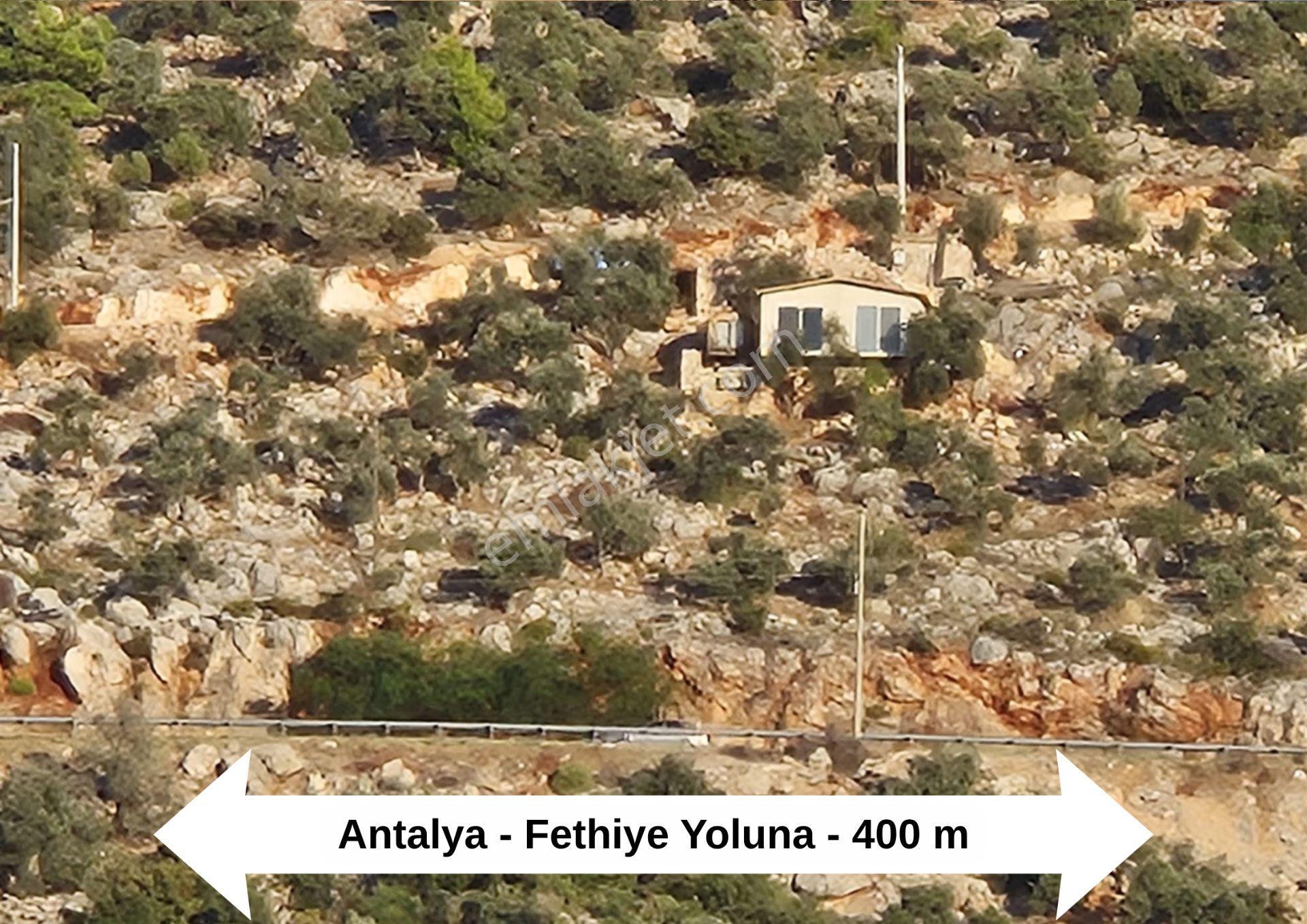 Antalya-kaş-bezirgan-satılık Arazi-tek Tapu-kaputaş Plajına 2 Km-yolu, Elek Ve Suyu Var - Görsel 3