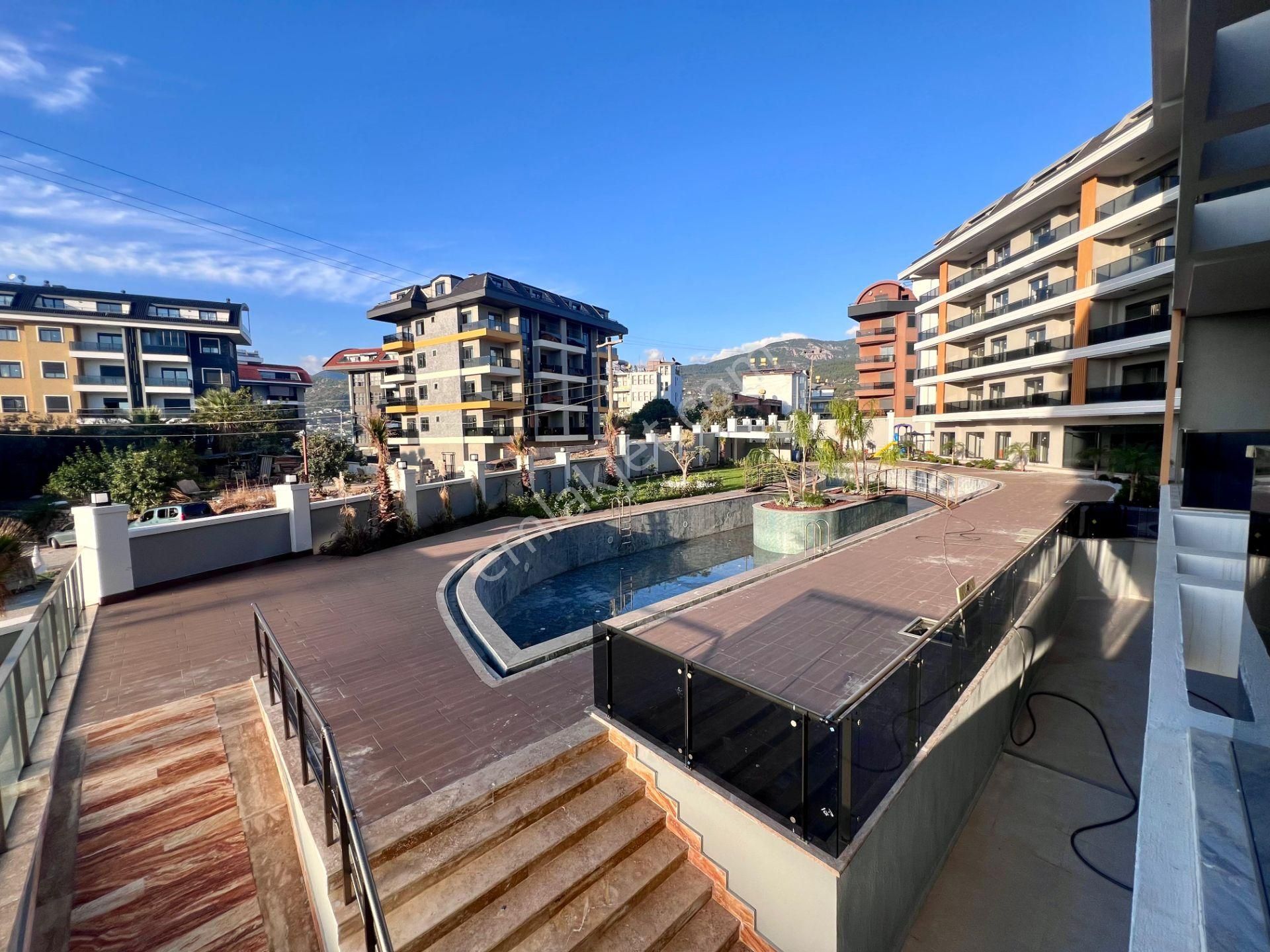 Oba Karakocalı'da Lüks Site İçerisinde Satılık 1+1 Daire - Görsel 17