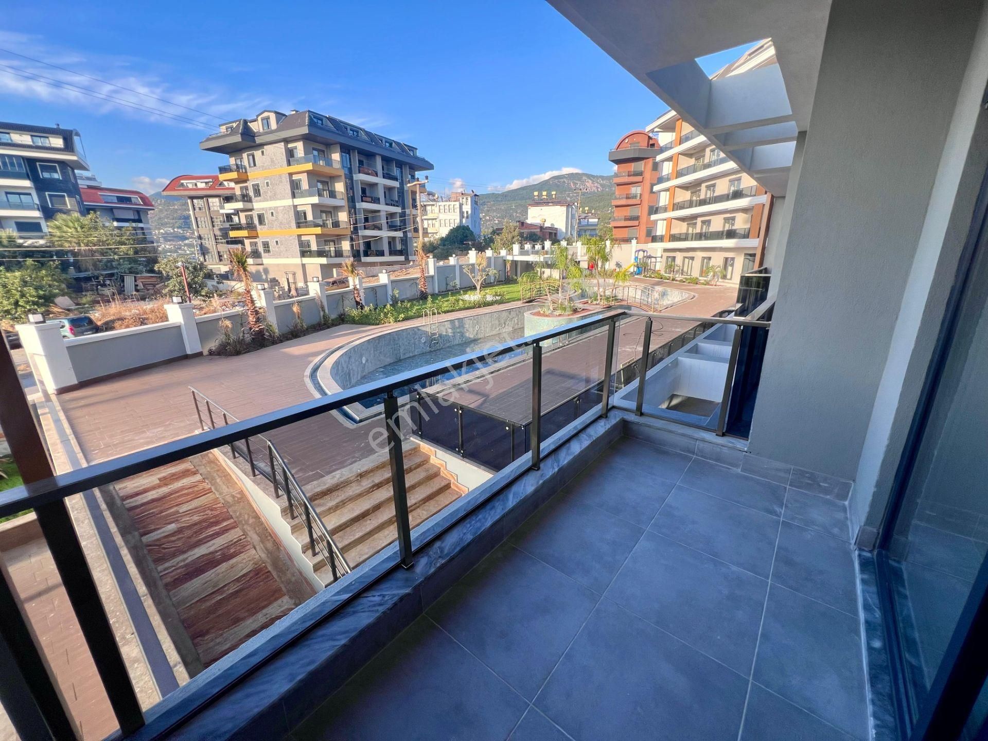 Oba Karakocalı'da Lüks Site İçerisinde Satılık 1+1 Daire - Görsel 16