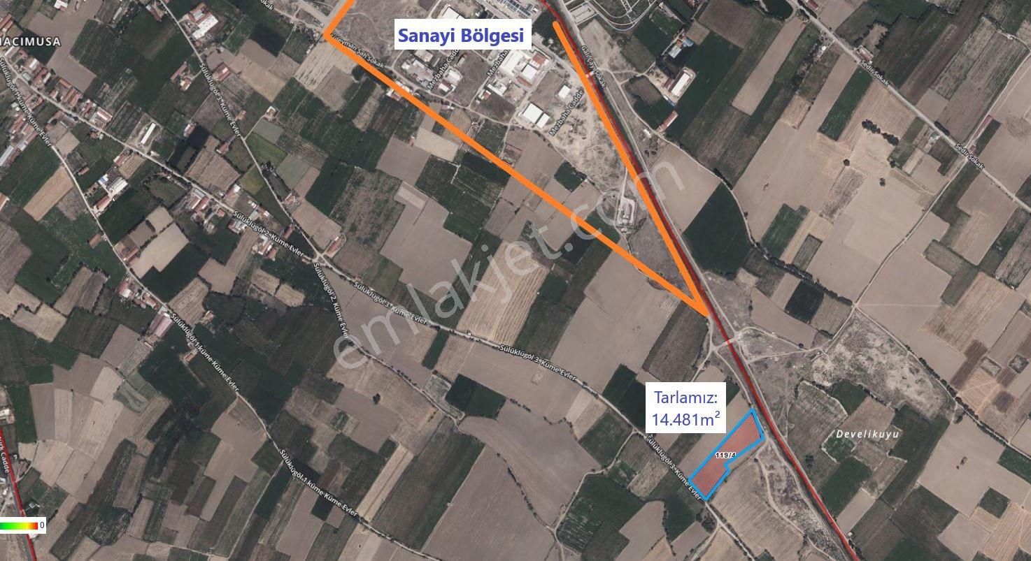 İlbey // Şuhut Merkez "taşköprü" Mevkiinde 14.481 M² Satılık Tarla