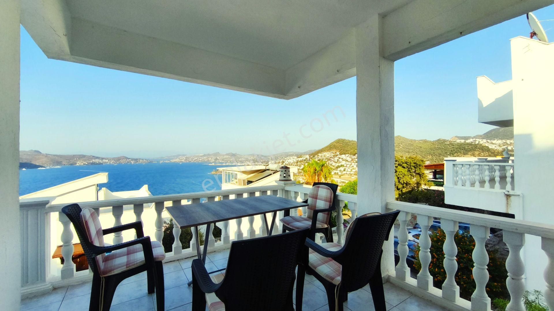 Bodrum Yalıkavakta Deniz Manzaralı Kiralık Dubleks Villa - Görsel 2