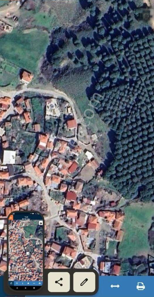 Havran'da Doga İçinde %40 İmar530mk.müstakil Bahçeli Ev Satılık