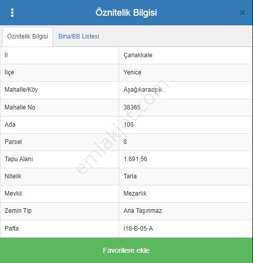 Yenice Aşağıkaraşık, Anayola Cephe, 1691m2, Dereye Sıfır Arsa - Görsel 12