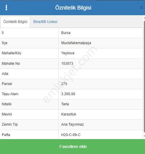 Bursa Mustafakemalpaşa Yeşilova Mah. Kaçırılmayacak Fırsatta Satılık Bitişik 4 Adet Tarla - Görsel 2