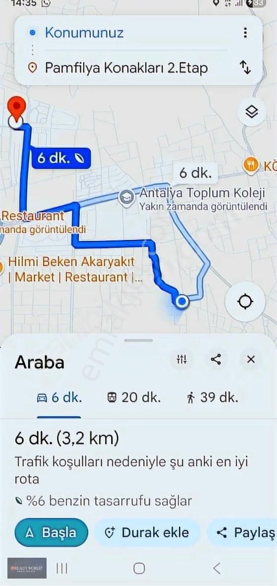 Rw Ankadan Altınkalde 2727m² Villalar Bölgesinde Yatırım Fırsatı - Görsel 28