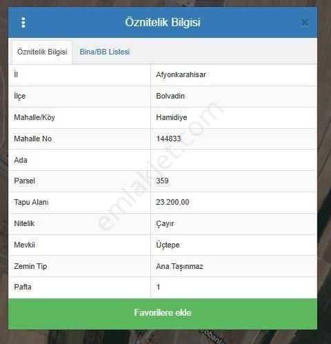 Yaman'dan Bolvadin Çobanlar Yolu Üzeri Satılık Tarla 18.608 M² - Görsel 5
