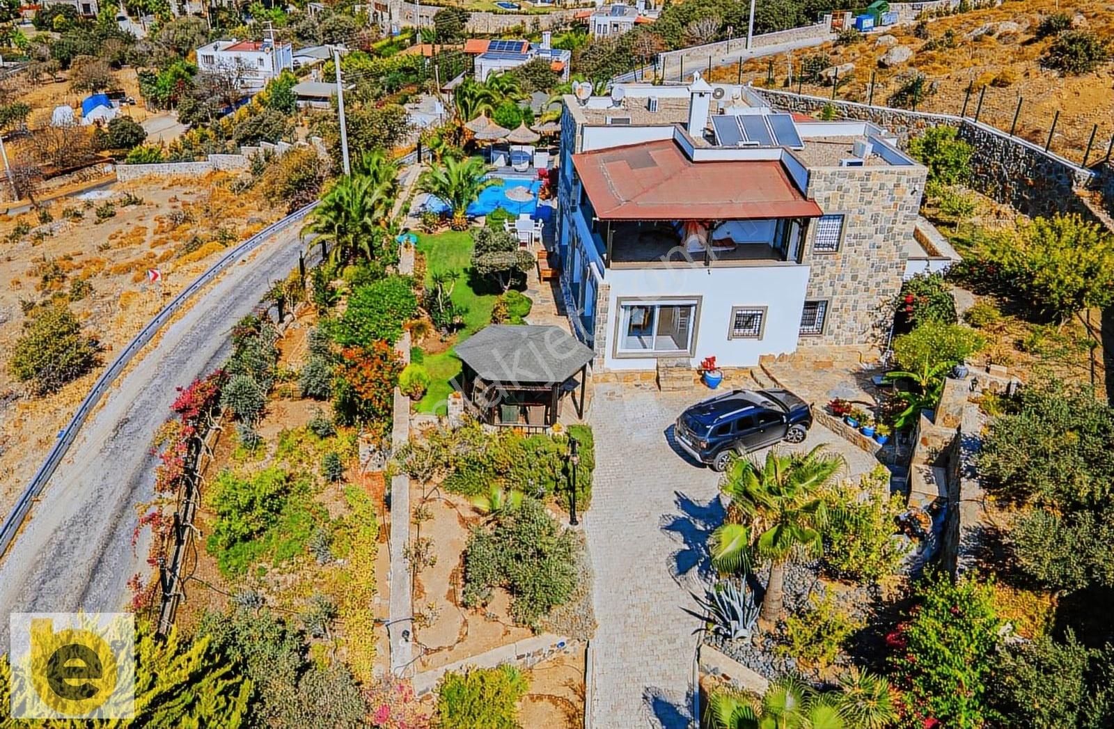 Gümüşlük'te 1.600 M2 Arsa İçinde Özel Havuzlu Satılık Taş Villa - Görsel 15