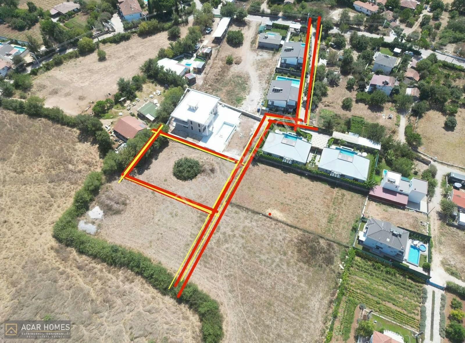 Kaya Köyde 1385 M2 Parselli Rızai Taksimli Villalık Parsel - Görsel 2