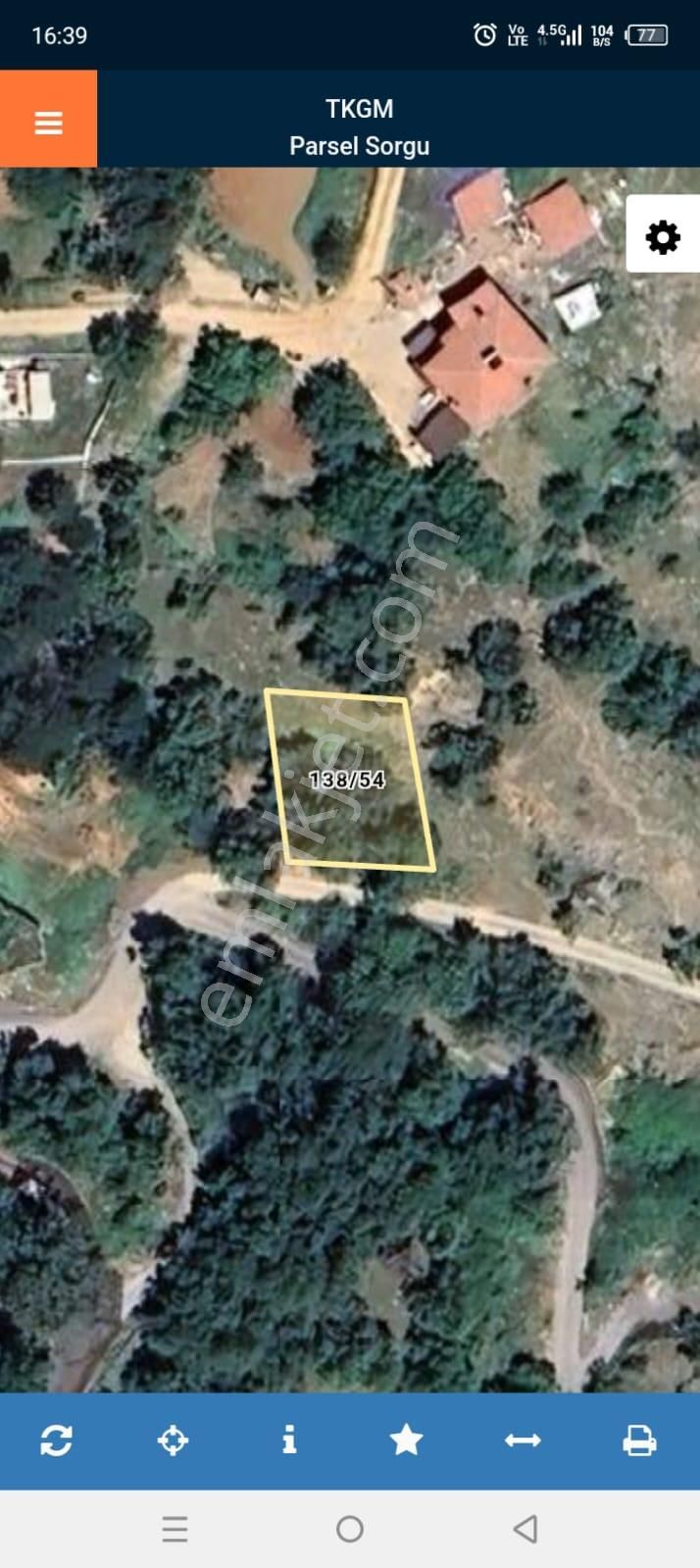 Bursa Osmangazi Kirazlı Köyü'nde Satılık Arsa