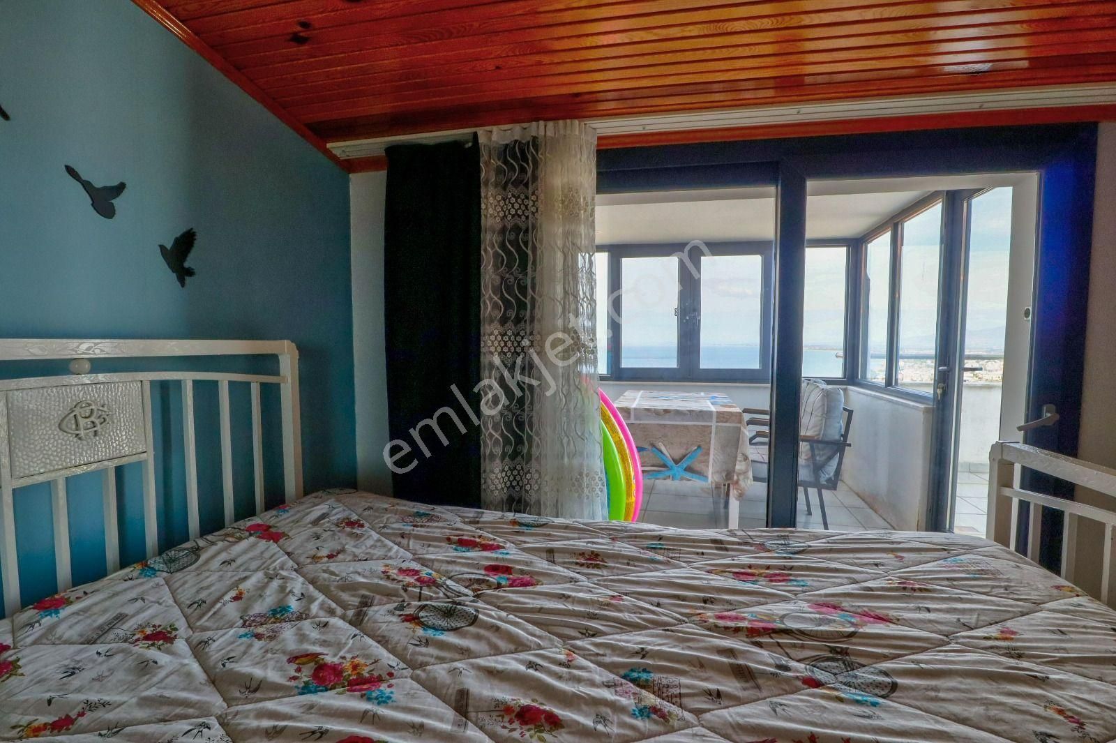 Dikili'de Satılık Full Deniz Manzaralı,ısıtmalı Dublex Daire. - Görsel 30