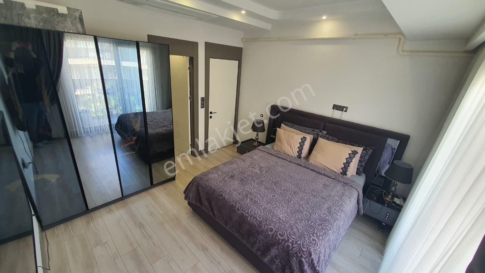 Değirmenderede Eşyalı 2+1 Havuzlu Site, Yerden Isıtmalı, Lüks - Görsel 18