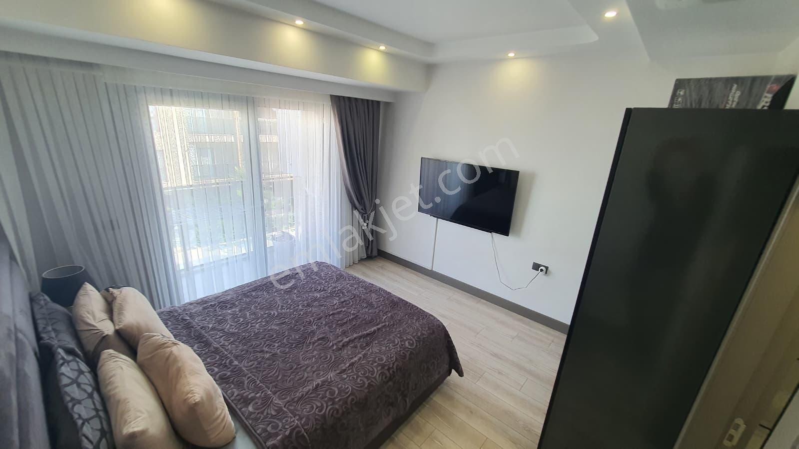 Değirmenderede Eşyalı 2+1 Havuzlu Site, Yerden Isıtmalı, Lüks - Görsel 19