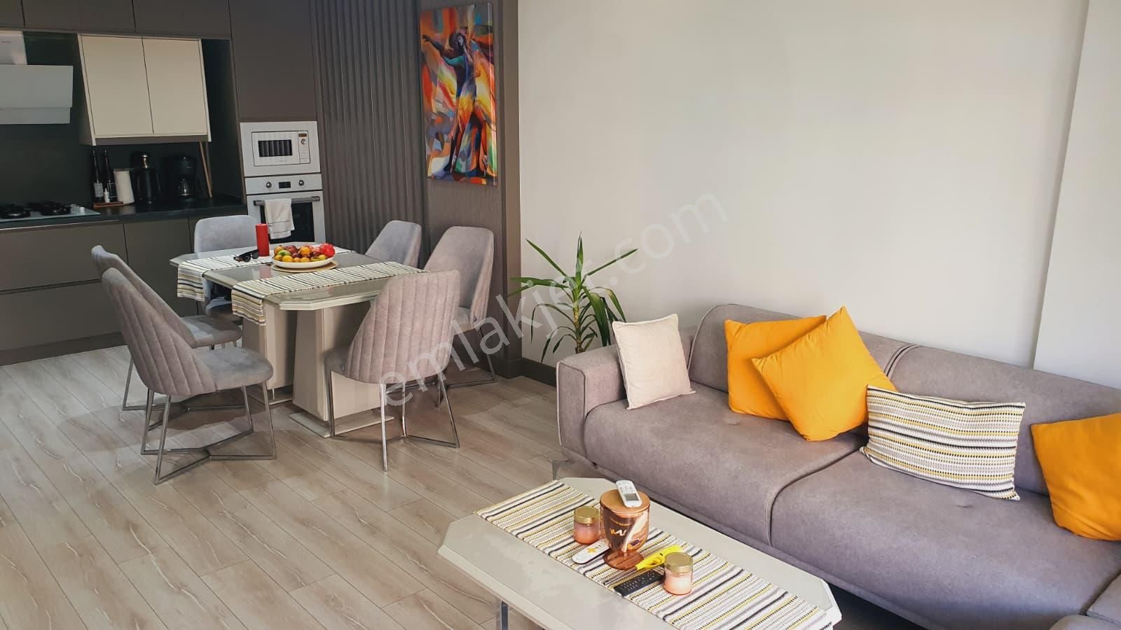 Değirmenderede Eşyalı 2+1 Havuzlu Site, Yerden Isıtmalı, Lüks