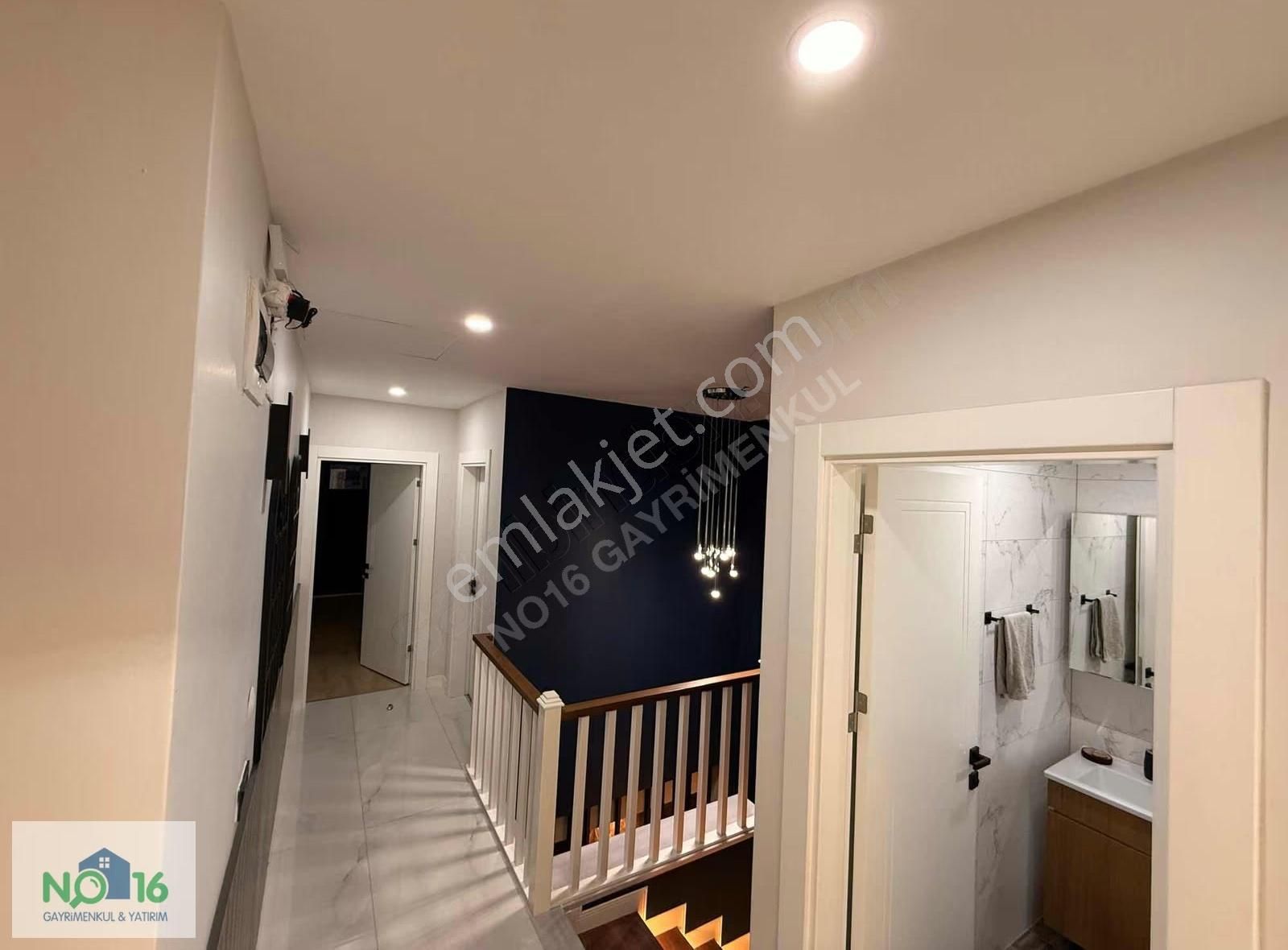 No16'dan Demircide Nezih Sokakta Özel Yapım 4+1 Kışbahçeli Villa - Görsel 11