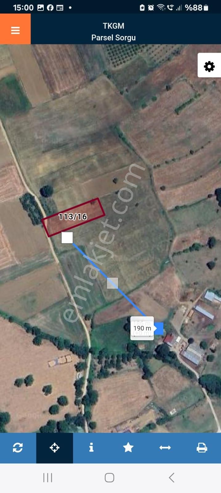 Güzel Bir Tarla Köye Çok Yakın - Görsel 8