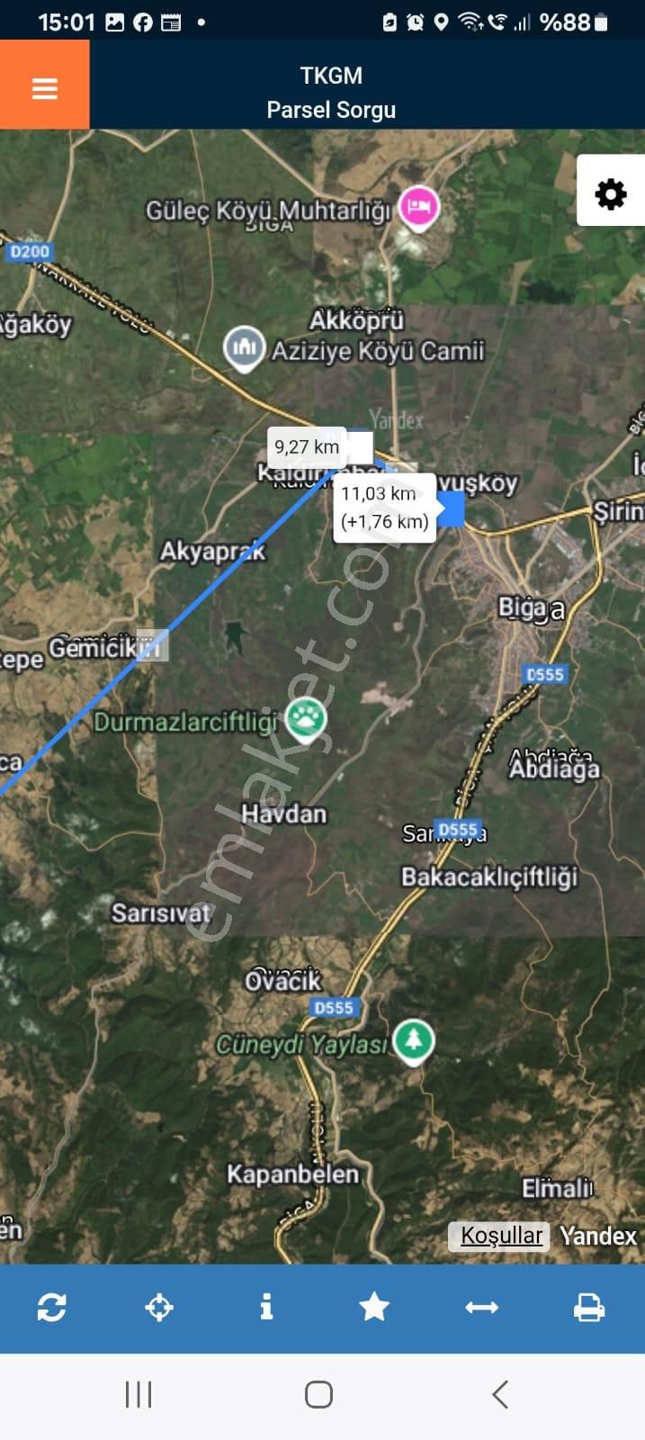 Güzel Bir Tarla Köye Çok Yakın - Görsel 12