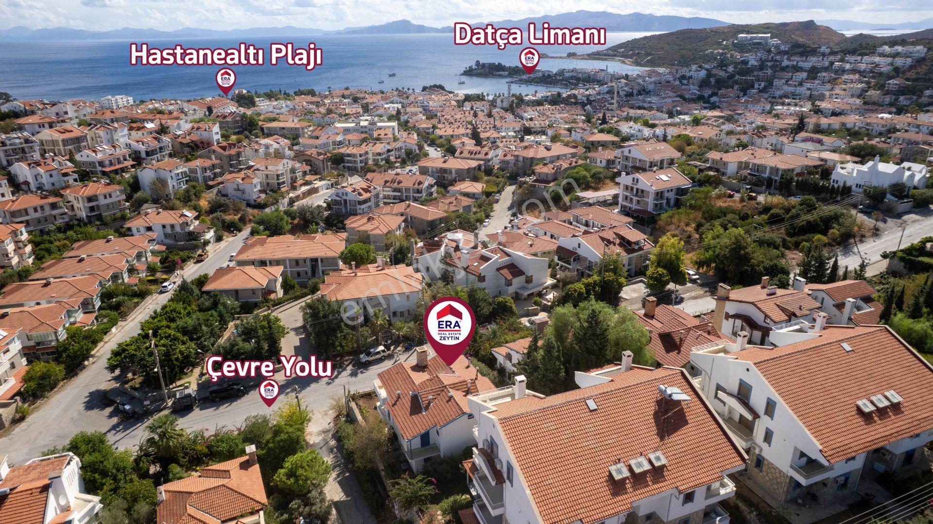 Datça Merkezde Deniz Manzaralı 277 M2 Tripleks Villa Ve Dükkan - Görsel 33