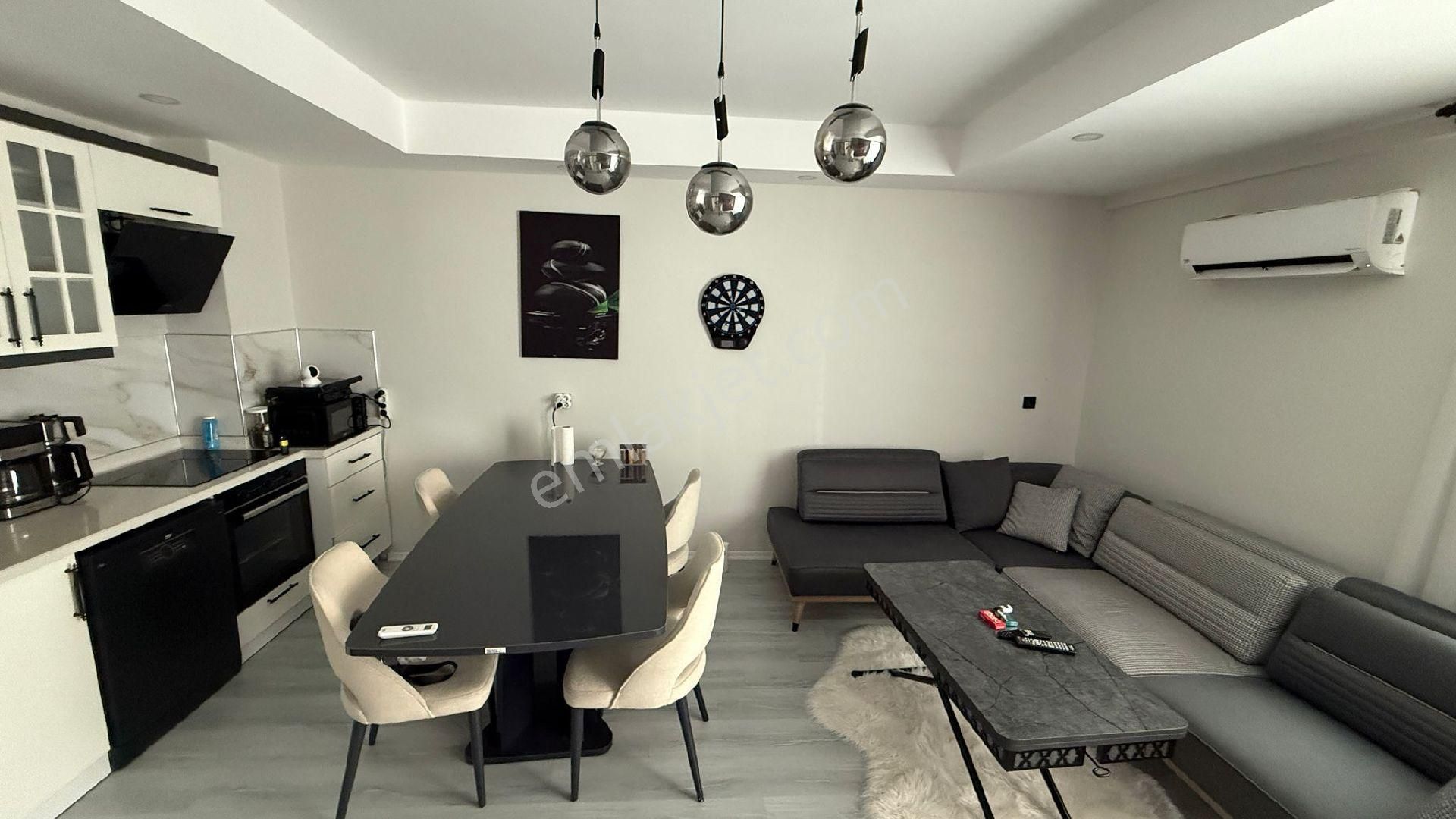 Sarılar Satılık Havuzlu Asansörlü 1+1 Full Eşyaları İle Birlikte - Görsel 2