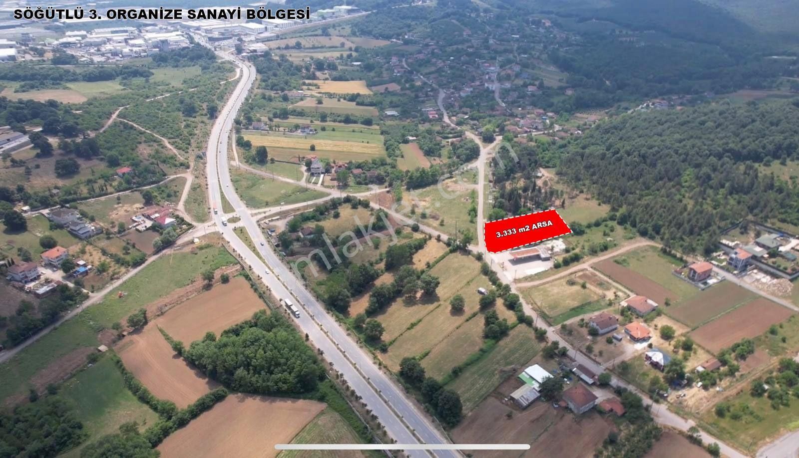 Söğütlü 3.o.s.b Girişinde Asfalt Yola Cephe 3.333 M2 Ticari Arsa - Görsel 14