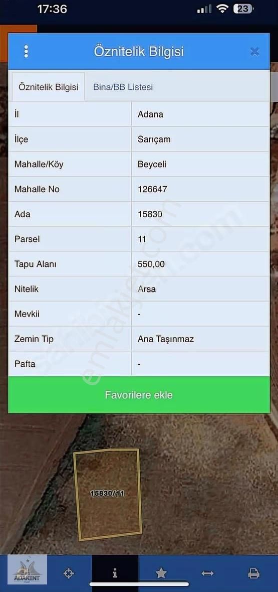 Satlik Adakent Den Kelepir Arsa - Görsel 3