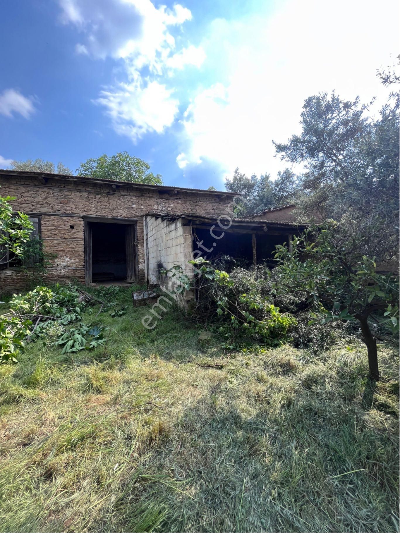 Ovakent'te Taş Ev, Zeytin Ağaçlı, Yola Cepheli 2 Kat İmarlı Arsa - Görsel 6