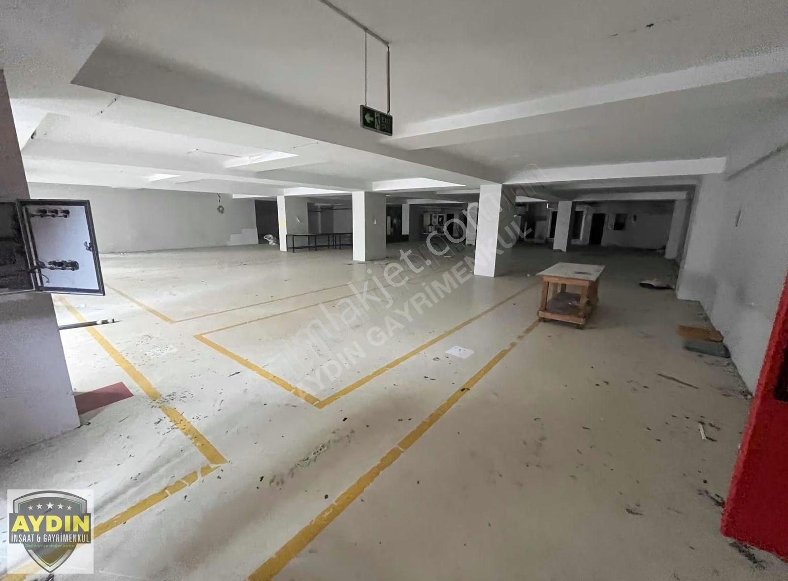 Aydın İnş. Sanayi İçinde 1100m2 2.kat Yük Asansörlü Dükkan